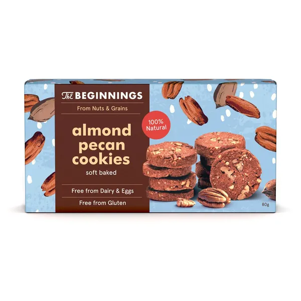 Mandeļu pekanriekstu cepumi 80g [10]