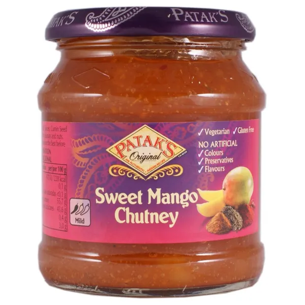 Mango čatnijs saldais 340g