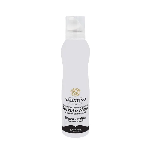 Melno trifeļu garšas olīveļļa 220ml, aerosols [12]