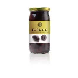 Olīvas Kalamata bez kauliņiem 370g/190g ILIADA