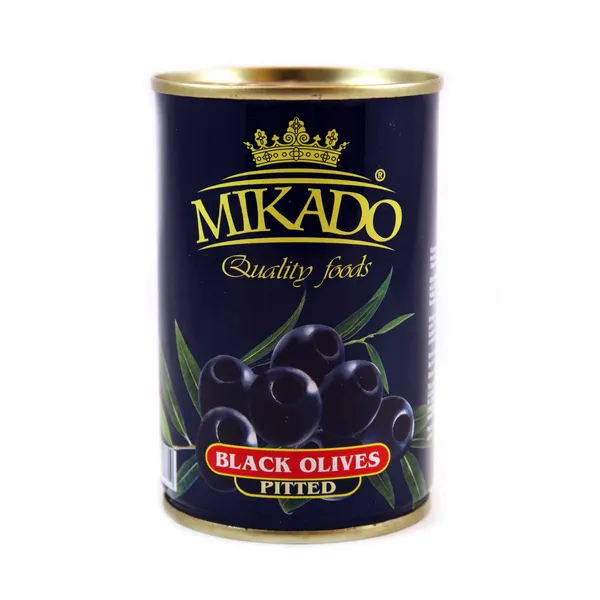 Melnās olīvas bez kauliņiem MIKADO, 300ml
