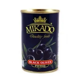 Olīvas melnās bez kauliņiem 300ml/90g MIKADO