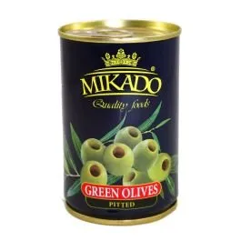 Olīvas zaļās bez kauliņiem 300ml/90g MIKADO