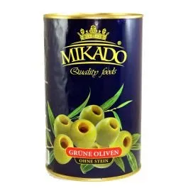 Olīvas zaļās bez kauliņiem 4250ml/2000g MIKADO