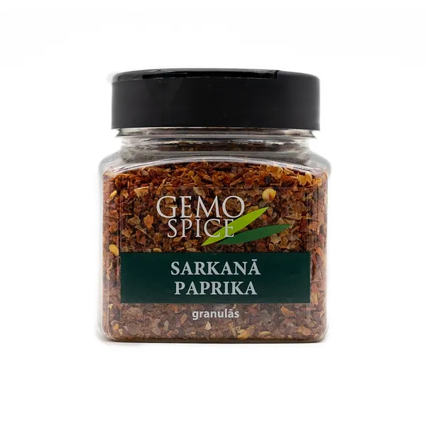 Paprikas granulas sarkanas 100g GEMO SPICE M [6]
