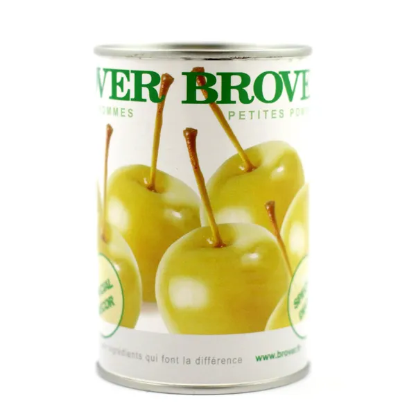 Paradīzes ābolīši vieglā sīrupā 425ml/213g BROWER [12]