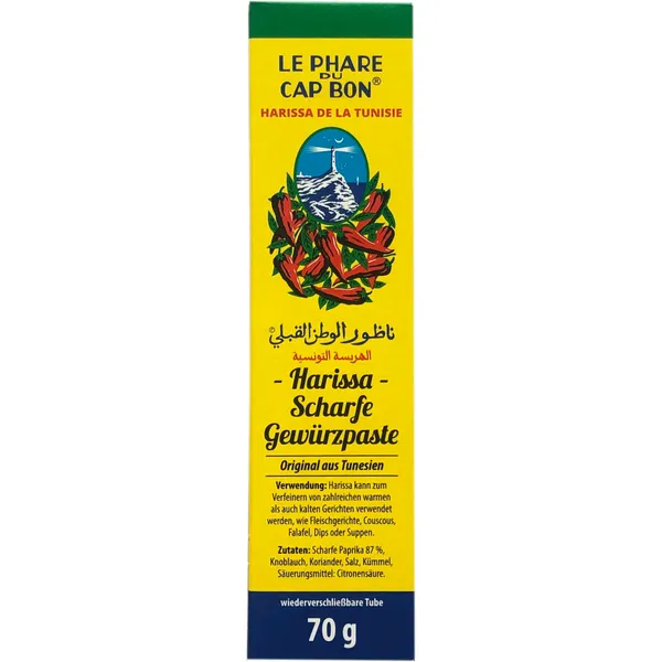 Pasta sarkano čili piparu 70g HARISSA