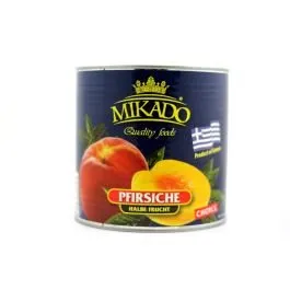Persiku pusītes sīrupā 2650ml/1500g MIKADO