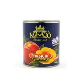Persiku pusītes sīrupā 850ml/485g MIKADO