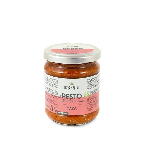 Pesto sarkanais ar baziliku 180g
