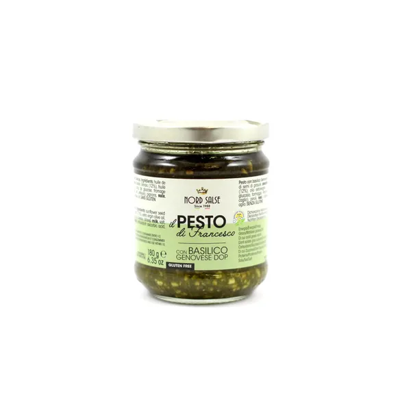 Pesto zaļais ar baziliku 180g [12]