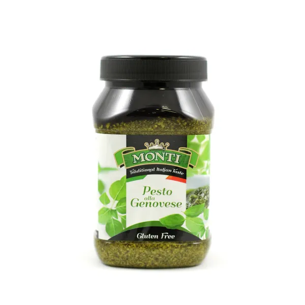 Pesto zaļais ar baziliku 900g MONTI [6] PET