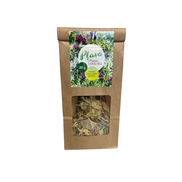 Pļavas ziedu tēja 20g (liepziedi, upeņu lapas, gaiļbikši) [8/24]