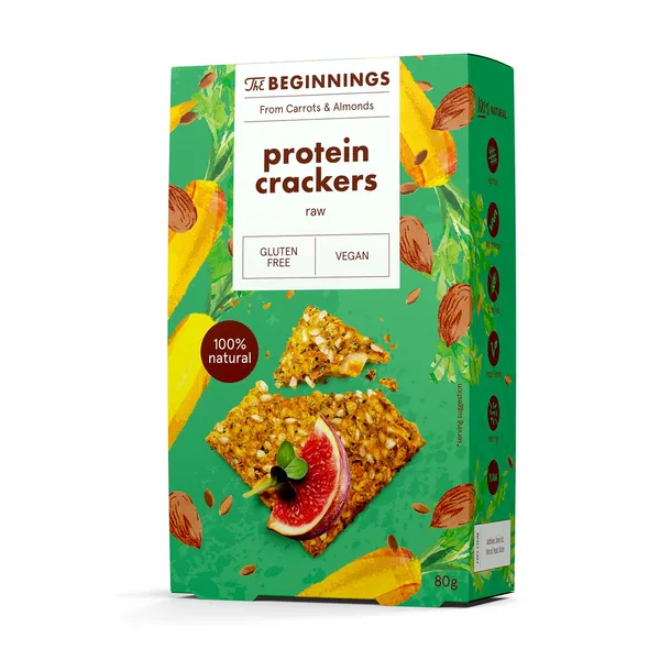 Proteīna krekeri 80g [8]