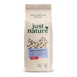 Pupiņas baltās mazās 500g JUST NATURE