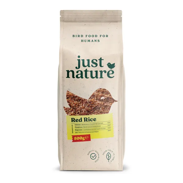 Rīsi sarkanie pilngraudu 500g JUST NATURE [7]