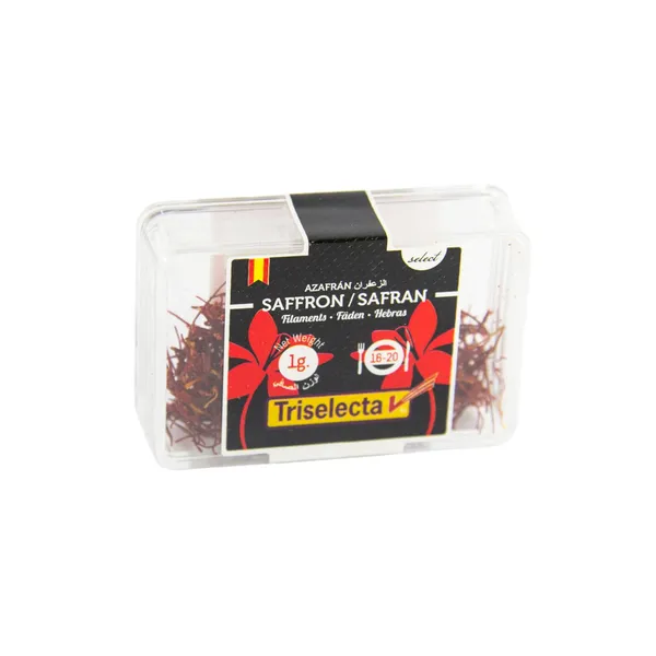 Safrāns 1g [12] plastmasas kārbiņā