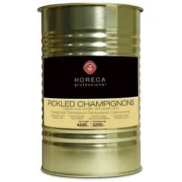 Šampinjoni marinēti 4200g/2250g