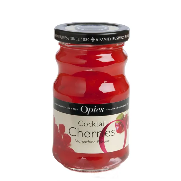 Sarkani kokteiļķirši 225g/125g bez kātiņiem [6] V_O