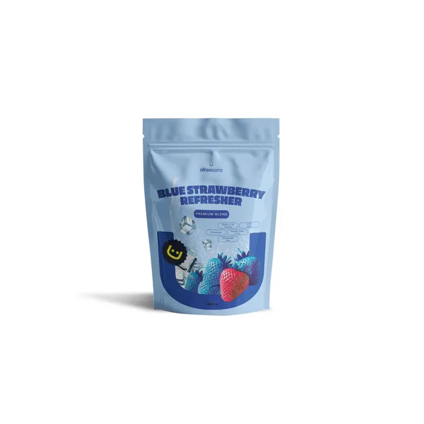 Sausais maisījums dzērienu pagatavošanai Blue Strawberry refesher 500g [12]