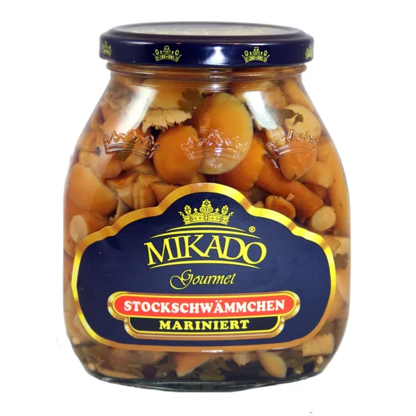 Sēnes Nameko marinētas 580ml/310g MIKADO [12] V_O