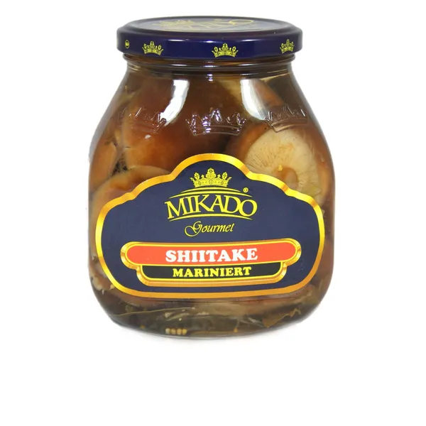 Sēnes Shitake marinētas 580ml/310g MIKADO [12] V_O