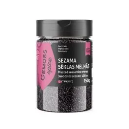 Sezama sēklas melnās 150g GEMOSS SPICE