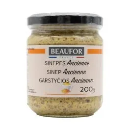 Sinepes ANCIENNE 200g ar sinepju graudiņiem