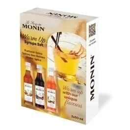 Sīrupu komplekts WARM UP 3x50ml