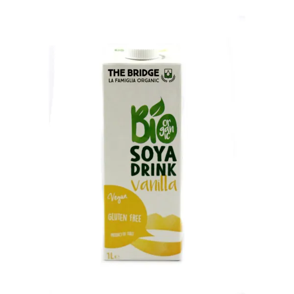 Sojas dzēriens ar vaniļu BIO (bezglutēna) 1000ml [12]