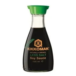 Sojas mērce KIKKOMAN 150ml par 43% mazāk sāls
