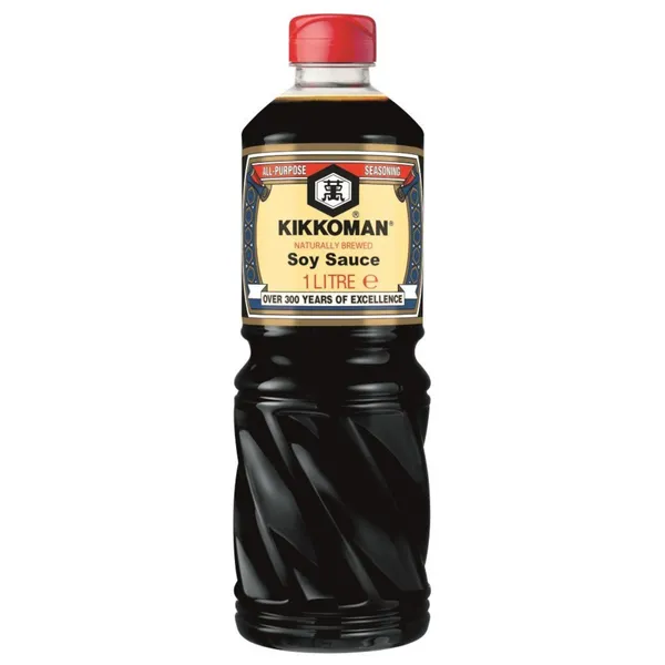 Sojas mērce tumšā KIKKOMAN, 1l