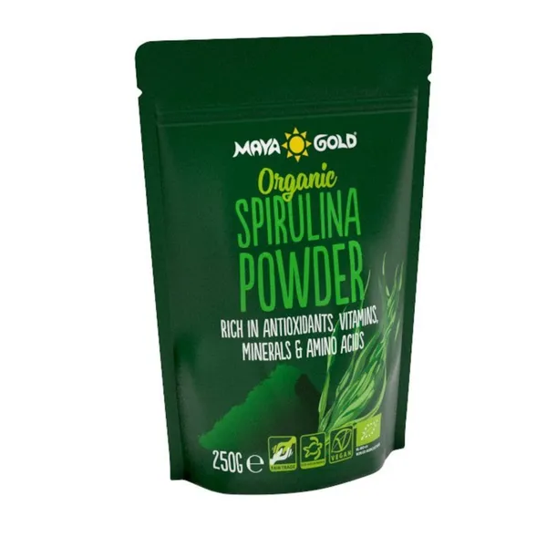 Spirulīnas pulveris BIO 250g [12]
