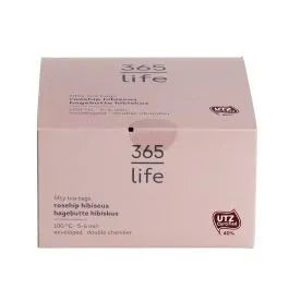 Tēja augļu mežrozīšu un hibiska 2gx50 365 life