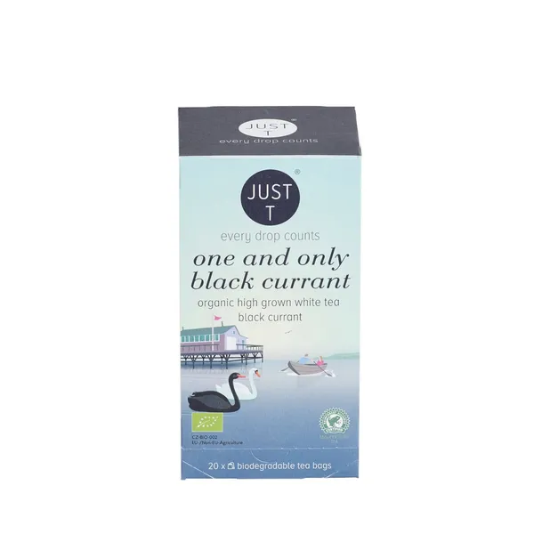 Tēja baltā ONE AND ONLY BLACK CURRANT BIO 1gx20 Double chamber bag [6]
