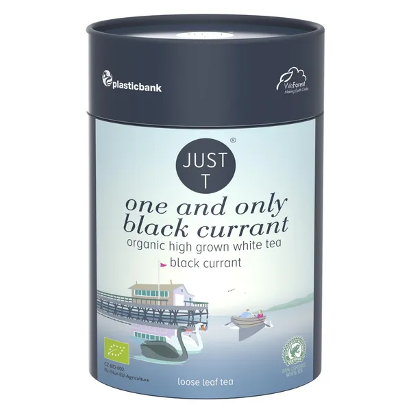 Tēja baltā ONE AND ONLY BLACK CURRANT BIO 80g High Grown Loose Leaf Tea [4]