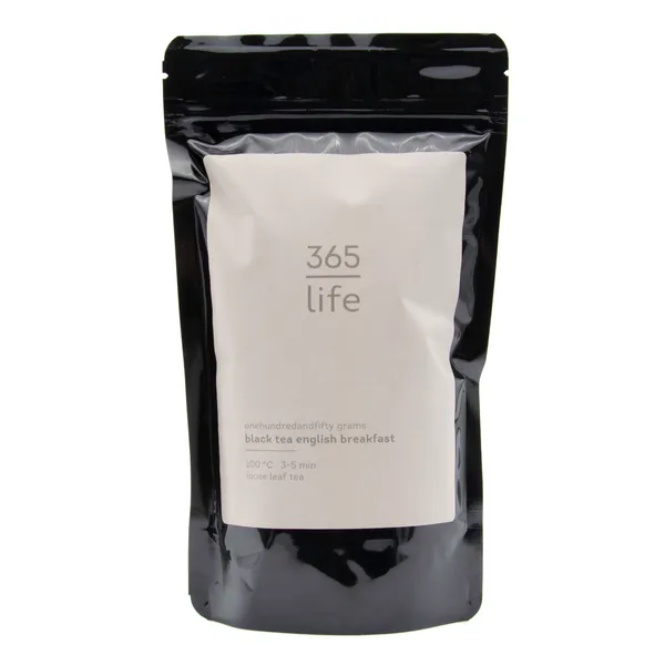 Tēja melnā English Breakfast 150g 365 life [30]