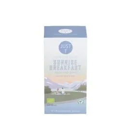 Tēja melnā SUNRISE BREAKFAST BIO 2,5gx20 Double chamber bag