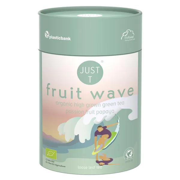 Tēja zaļā FRUIT WAVE BIO 125g High Grown Loose Leaf Tea [4]