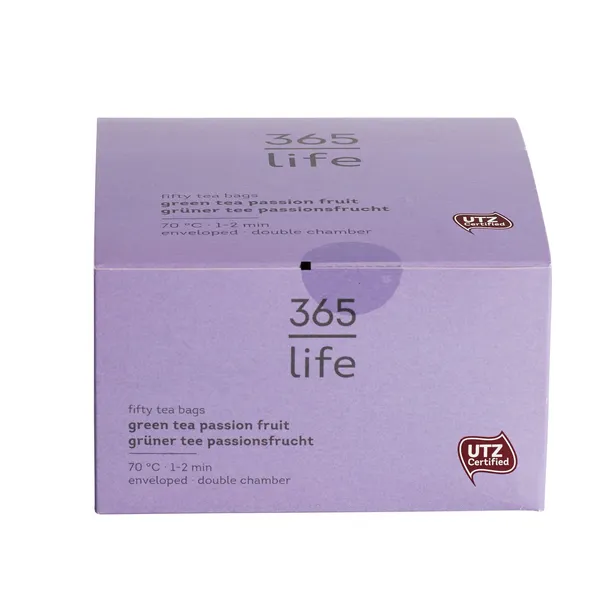 Tēja zaļā PASSION FRUIT 1.5gx50 365 life [6]
