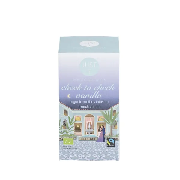 Tēja zāļu CHEEK TO CHEEK VANILLA BIO 2gx20 Double chamber bag [6] Nr.19