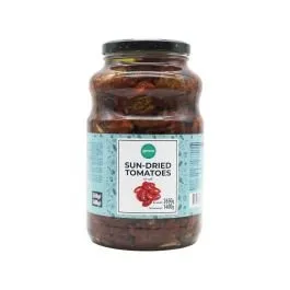 Tomāti saulē kaltēti eļļā 2400g/1400g GEMOSS COLLECTION