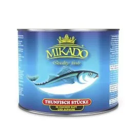 Tuncis savā sulā MIKADO (gabalos), 1260/1705g