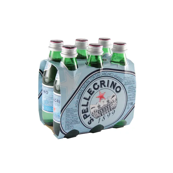 Ūdens S.PELLEGRINO 250ml 6 gab. stikla pudelē
