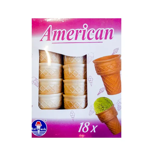 Vafeļu glāzītes American h7cm 18 gab. [14]
