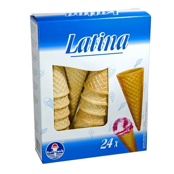 Vafeļu konusi Latina h10,7cm 24 gab. [14]