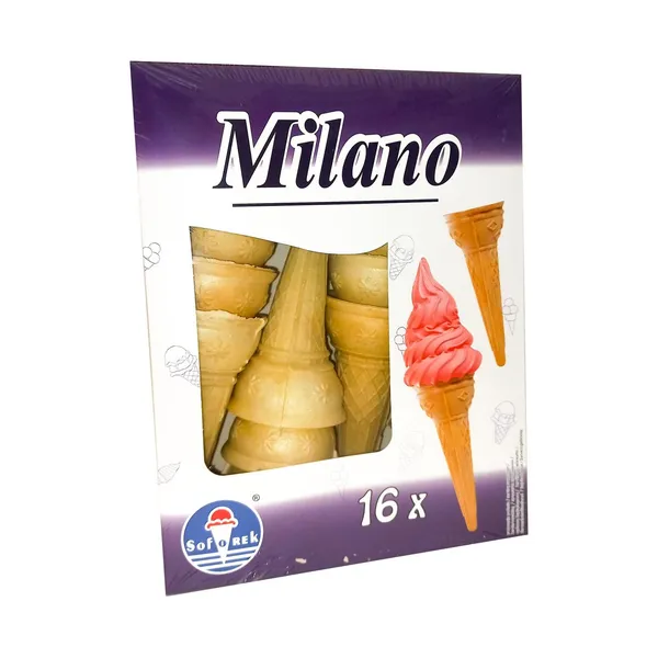 Vafeļu konusi Milano h11,2cm 16gab. [14]