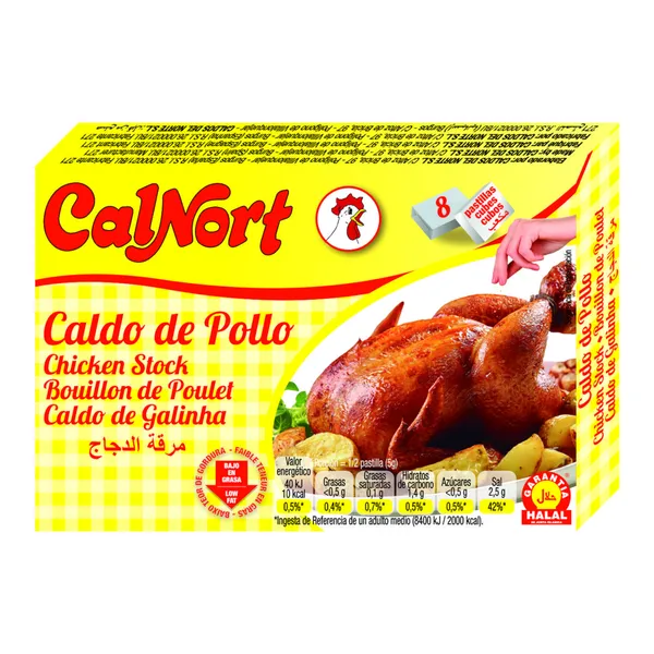 Vistas gaļas buljons CALNORT 8×10g [24]