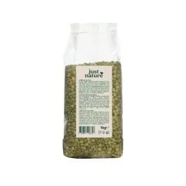 Zirņi zaļie šķelti 1kg JUST NATURE