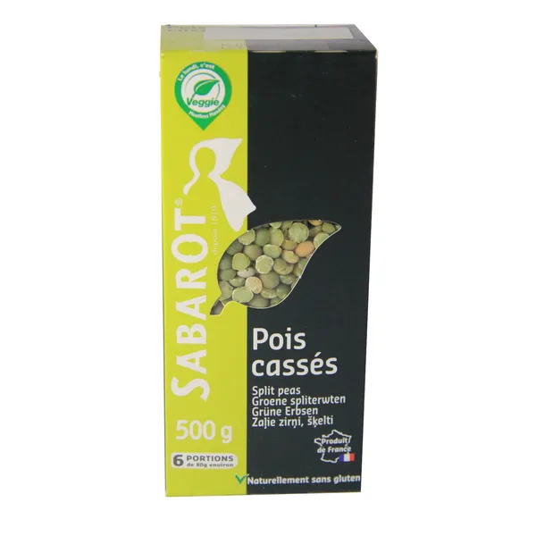 Zirņi zaļie šķelti 500g [12]